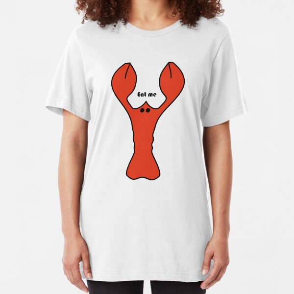 Lobster / Eat Me Slim Fit T-Shirt