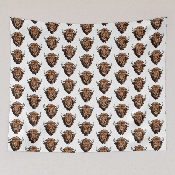 Item preview, Bison Buffalo -  Mascot // School Spirit College Team Cheer designed and sold by Aubergine Designs.