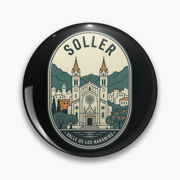 Item preview, Soller Mallorca Spain Vintage Travel Emblem designed and sold by k3rstman1.
