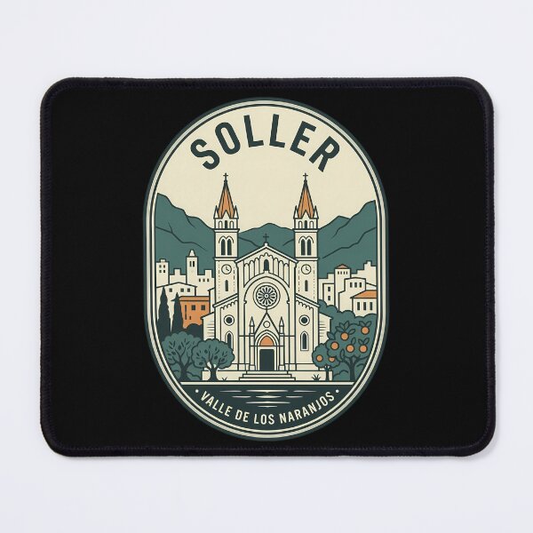 Item preview, Soller Mallorca Spain Vintage Travel Emblem designed and sold by k3rstman1.
