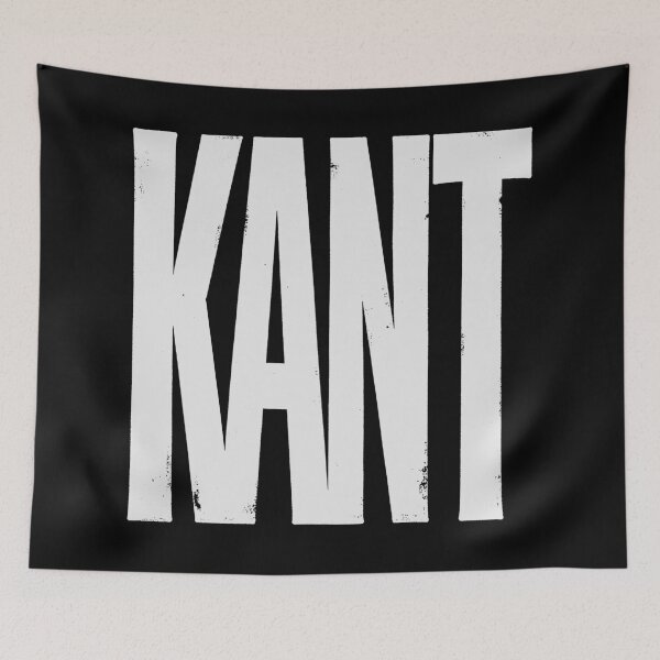 Item preview, KANT in White Grungy Letters designed and sold by StudioDestruct.