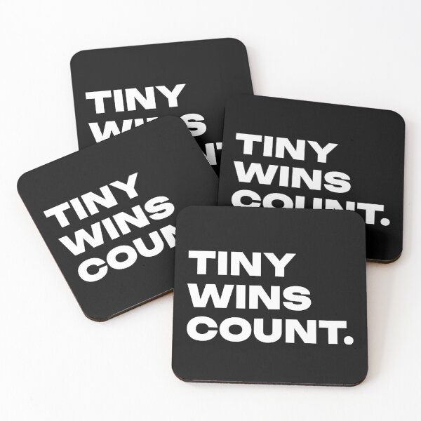 Item preview, Tiny Wins Count designed and sold by PublicArtDesign.