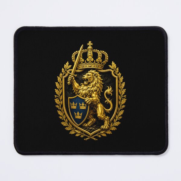 Item preview, Emblem Lion Crown designed and sold by PartietRiket.