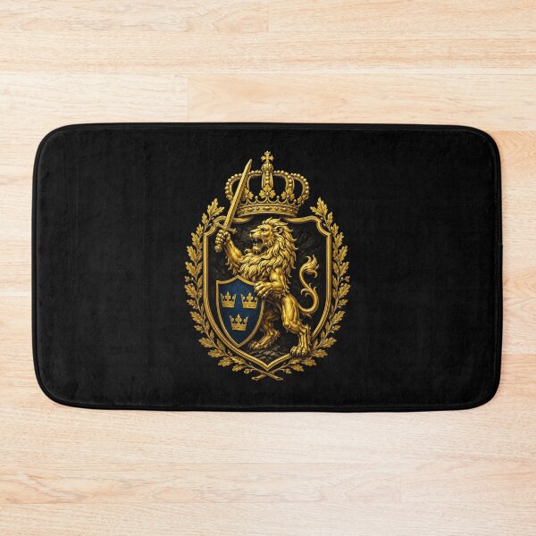 Item preview, Emblem Lion Crown designed and sold by PartietRiket.