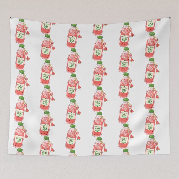 Item preview, Watermelon Soda Drink Clipart  designed and sold by KJackArtwork.