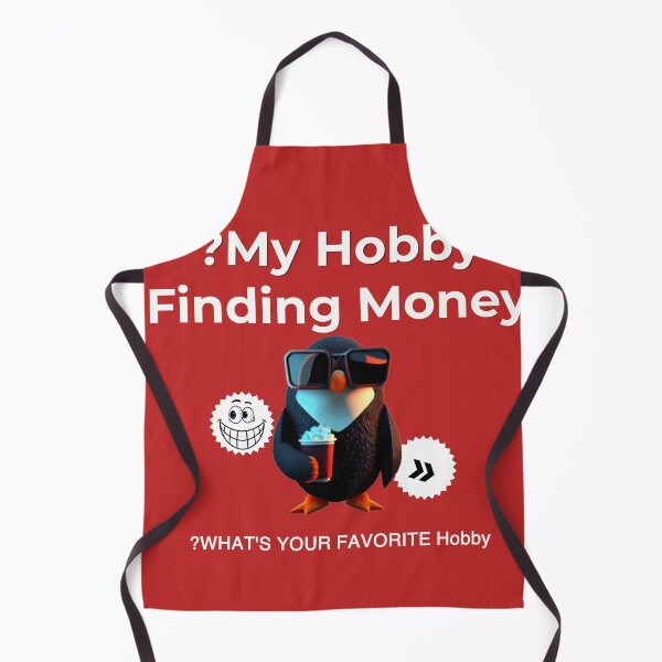 Item preview, My Hobby Is Finding Money Funny Penguin Quote T-Shirt designed and sold by Penguin Mood .