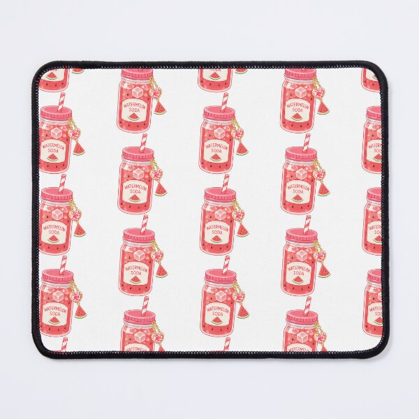 Item preview, Watermelon Soda Drink Clipart designed and sold by KJackArtwork.