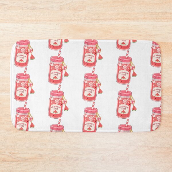 Item preview, Watermelon Soda Drink Clipart  designed and sold by KJackArtwork.