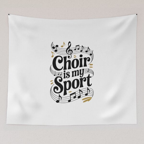 Item preview, CHOIR IS MY SPORT designed and sold by jkrphoto.