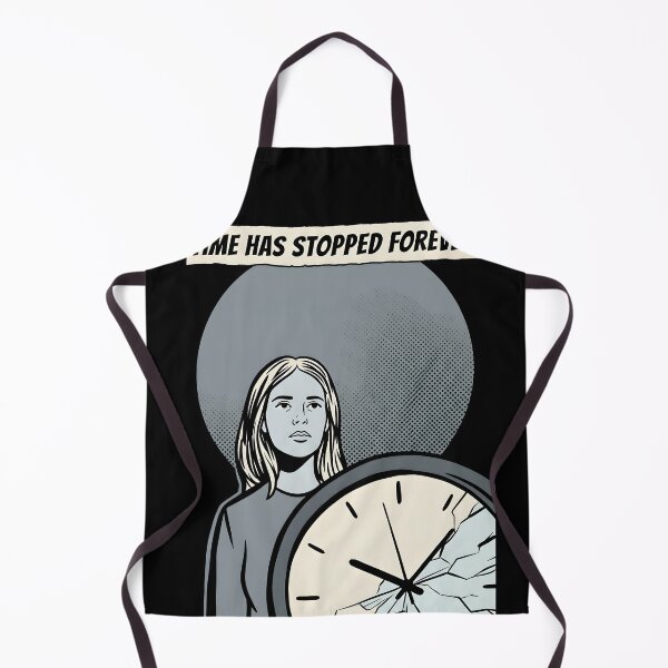 Item preview, Time Has Stopped Forever Broken Clock Poster designed and sold by DuckOddity.