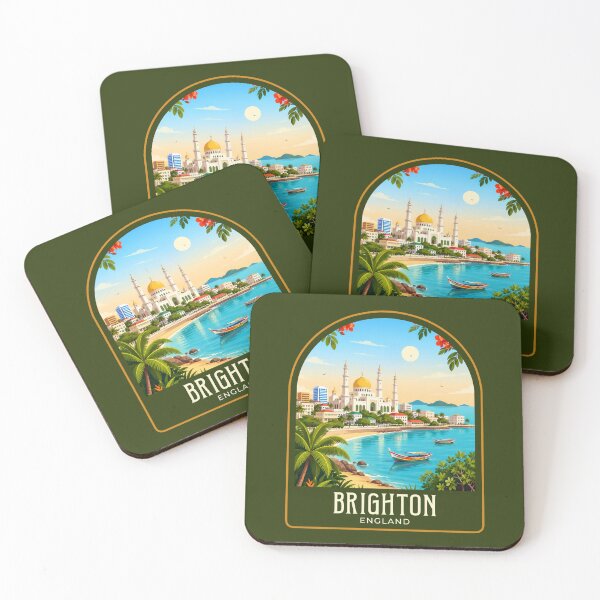 Item preview, Conakry Vintage Travel Illustration designed and sold by HomeLivingCo.