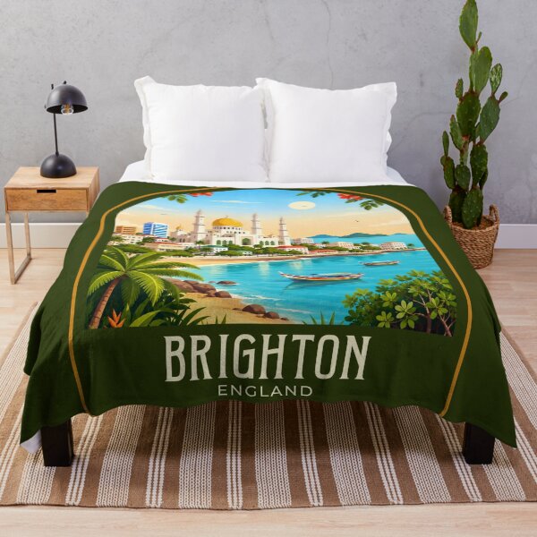 Item preview, Conakry Vintage Travel Illustration designed and sold by HomeLivingCo.