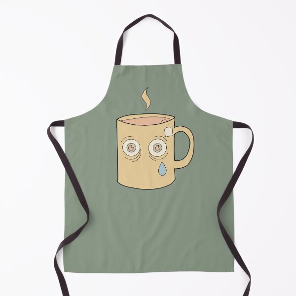 Item preview, Tired Tea Mug – Funny Aesthetic Character designed and sold by LeshanArt.