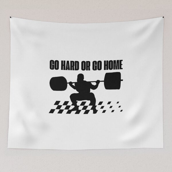 Item preview, Weightlifting Go Hard Or Go Home Gym Motivation designed and sold by HYPNK.