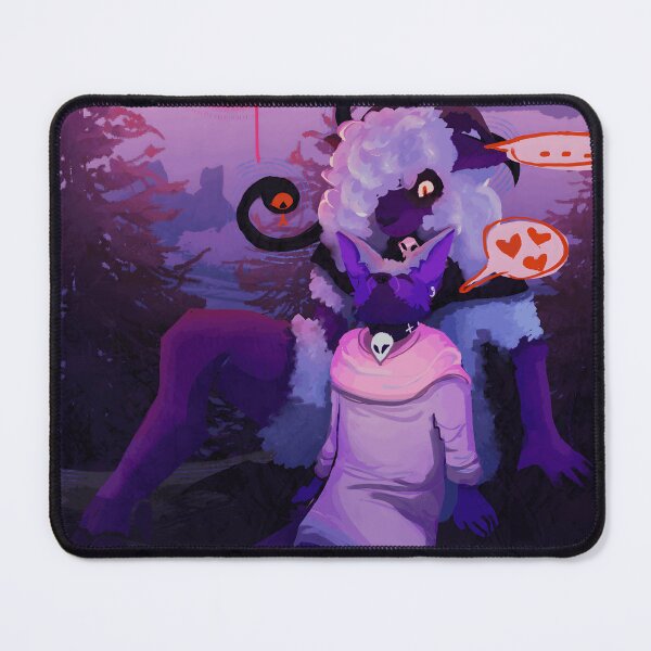 Item preview, Forest Crush – Fluffy Monster and Bat Friend designed and sold by Verominunus.
