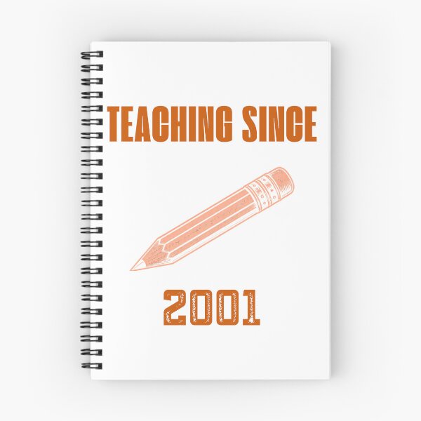 Item preview, Teaching Since 2001 25 Year Teacher Pencil Graphic designed and sold by Worn & Witty.