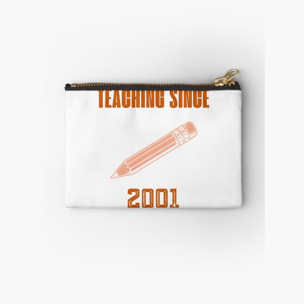 Item preview, Teaching Since 2001 25 Year Teacher Pencil Graphic designed and sold by Worn & Witty.