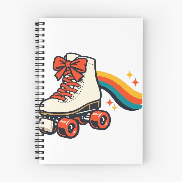 Item preview, Retro Roller Skate Rainbow Rollerskating Nostalgia designed and sold by eignvalue.