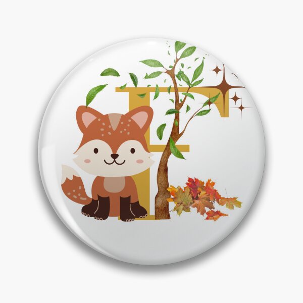 Item preview, Letter f  Fox designed and sold by IvonneDesigns.