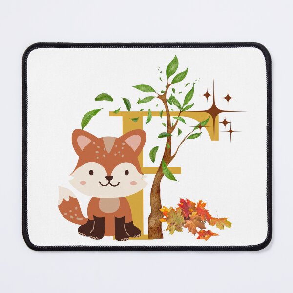 Item preview, Letter f Fox designed and sold by IvonneDesigns.