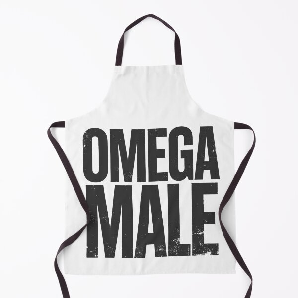 Item preview, OMEGA MALE in Black Grungy Letters designed and sold by StudioDestruct.