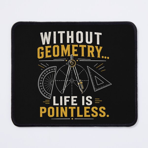 Item preview, Funny Geometry Pun | Life Is Pointless designed and sold by Lotta Luxxa Lifestyle.