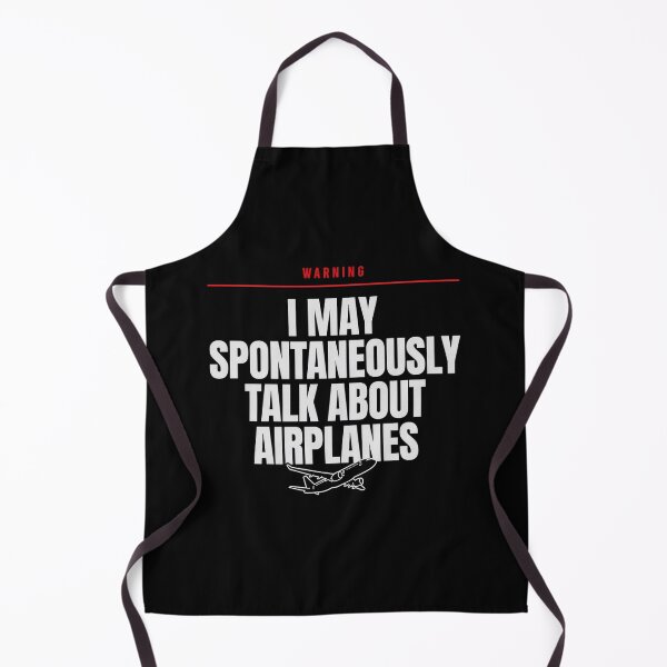 Item preview, Copy of Warning I May Spontaneously Talk About Airplanes Vintage Pilot Life Aviation designed and sold by MizoX7.