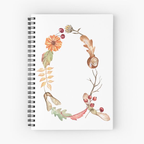 Item preview, Autumn Botanical Letter Q designed and sold by Flowersforbear.