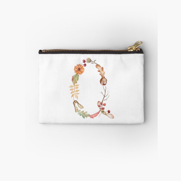 Item preview, Autumn Botanical Letter Q designed and sold by Flowersforbear.