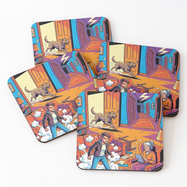 Item preview, Comic Chaos In The Living Room designed and sold by TreatLLC.