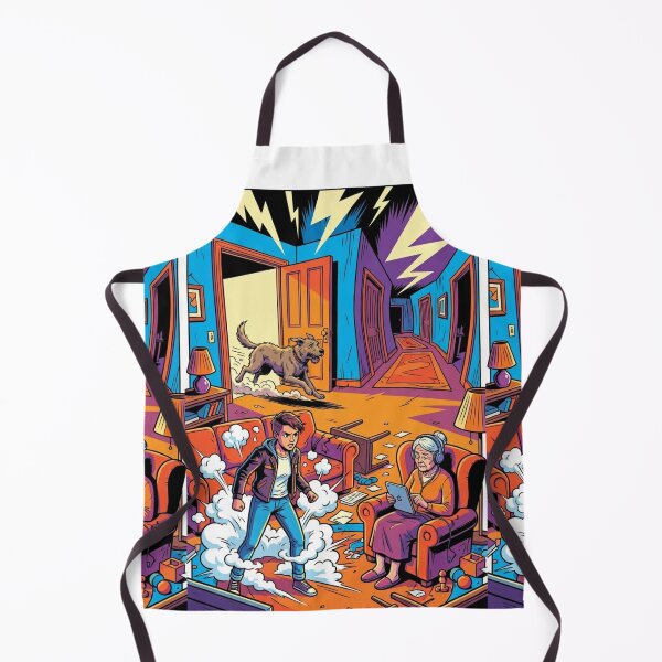 Item preview, Comic Chaos In The Living Room designed and sold by TreatLLC.