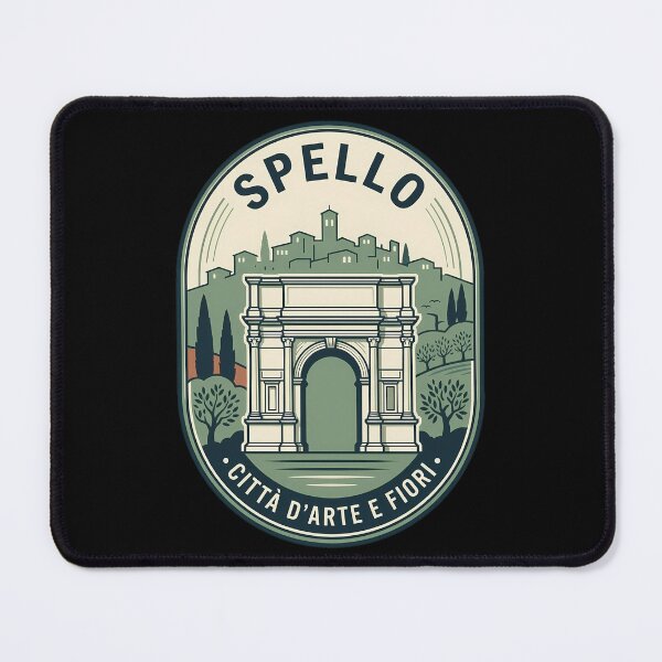 Item preview, Spello Italy Vintage Travel Emblem designed and sold by k3rstman1.