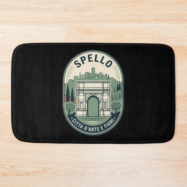 Item preview, Spello Italy Vintage Travel Emblem designed and sold by k3rstman1.