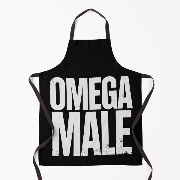 Item preview, OMEGA MALE in White Grungy Letters designed and sold by StudioDestruct.