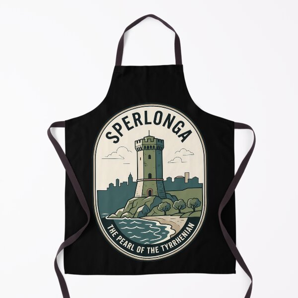 Item preview, Sperlonga Italy Pearl of Tyrrhenian Vintage Travel Emblem designed and sold by k3rstman1.