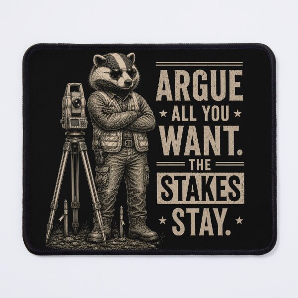 Item preview, Funny Land Surveyor Gift designed and sold by Meandmyshop.
