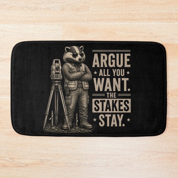 Item preview, Funny Land Surveyor Gift designed and sold by Meandmyshop.