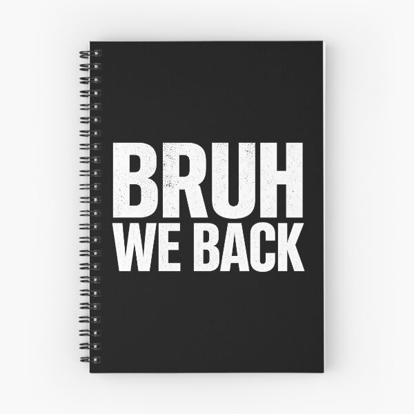 Item preview, Bruh We Back Back to School 2 designed and sold by WatercolourferS.