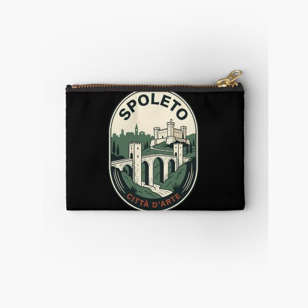 Item preview, Spoleto Italy Vintage Travel Emblem City of Art designed and sold by k3rstman1.
