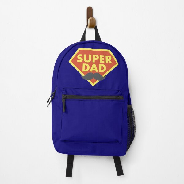 Item preview, Super Dad Mustache Badge | Funny Father's Day Superhero Typography Design designed and sold by Rush2Buy.
