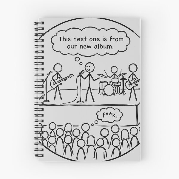 Item preview, F**K Band Cartoon This Next One Is From Our New Album designed and sold by ThreadRiotTees.