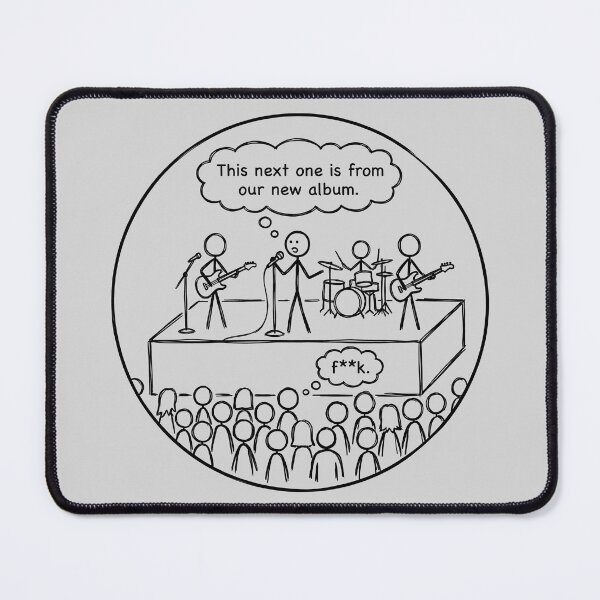 Item preview, F**K Band Cartoon This Next One Is From Our New Album designed and sold by ThreadRiotTees.