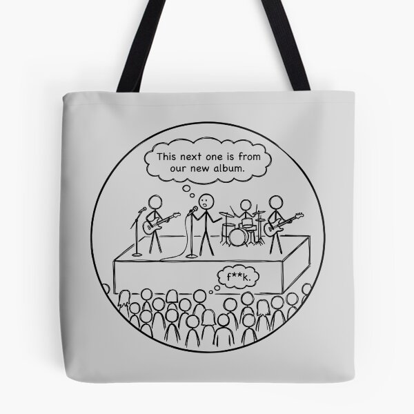 Item preview, F**K Band Cartoon This Next One Is From Our New Album designed and sold by ThreadRiotTees.