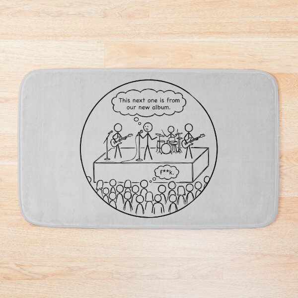Item preview, F**K Band Cartoon This Next One Is From Our New Album designed and sold by ThreadRiotTees.