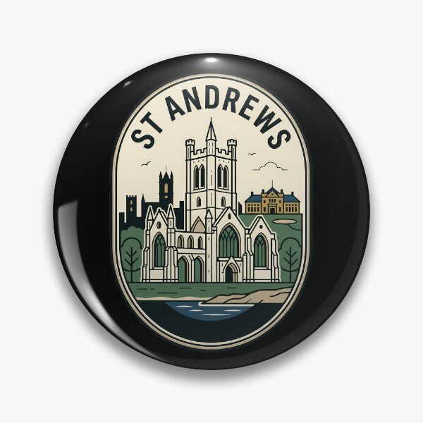 Item preview, St Andrews Scotland Vintage Travel Emblem designed and sold by k3rstman1.
