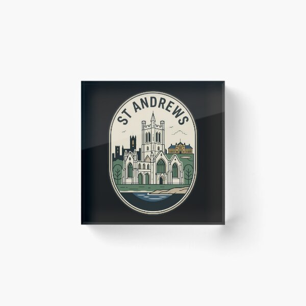Item preview, St Andrews Scotland Vintage Travel Emblem designed and sold by k3rstman1.