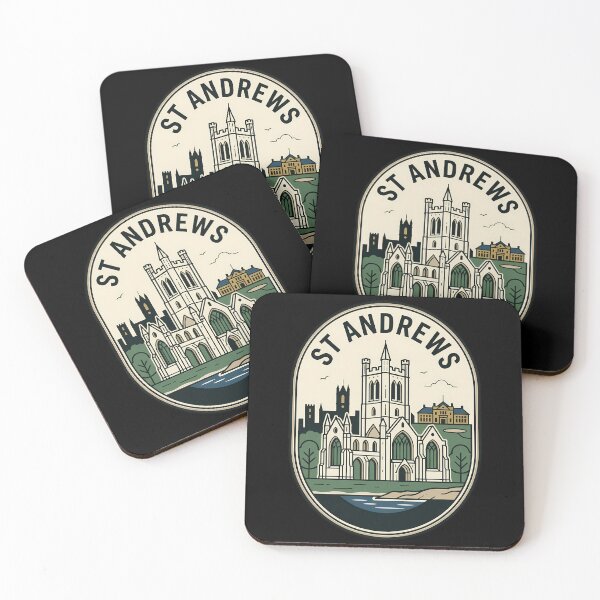 Item preview, St Andrews Scotland Vintage Travel Emblem designed and sold by k3rstman1.