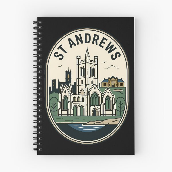 Item preview, St Andrews Scotland Vintage Travel Emblem designed and sold by k3rstman1.