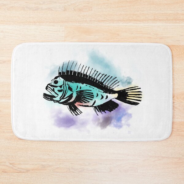 Item preview, Grey stingfish - coloured designed and sold by HeathWayPrints.