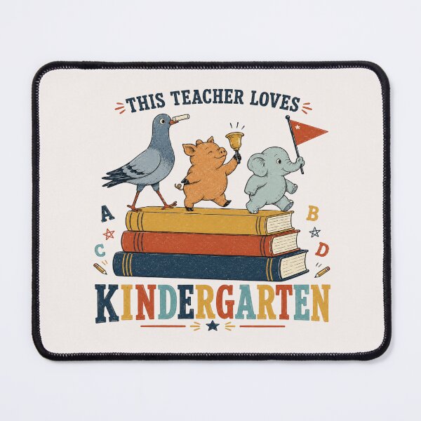 Item preview, Kindergarten Teacher Shirt Vintage Animal Book Parade designed and sold by POD DYNASTY | Original Print On Demand T-Shirt Graphics.